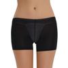 ACSUSS Women's Sexy Lingerie See-Through Sheer Boyshort Briefs Underwear Black One Size view 2