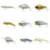 4044 Big One 9 Pieces Fishing Lures Crankbait Freshwater Saltwater Hard Baits Diving Topwater Floating Bass Lots 0141 view 1
