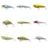 4044 Big One 9 Pieces Fishing Lures Crankbait Freshwater Saltwater Hard Baits Diving Topwater Floating Bass Lots 2948 view 1