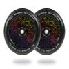 ROOT INDUSTRIES AIR Wheels 110mm - 120mm Pro Scooter Wheels Pair - Fits Most Setups - 24mm x 110mm - 120mm - Bearings Installed - 90 Day Warranty - Scooter Wheels (Geometrix, 110) view 1