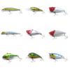 4044 Big One 9 Pieces Fishing Lures Crankbait Freshwater Saltwater Hard Baits Diving Topwater Floating Bass Lots 0382 view 1