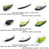 4044 Big One 9 Pieces Fishing Lures Crankbait Freshwater Saltwater Hard Baits Diving Topwater Floating Bass Lots 0907 view 2