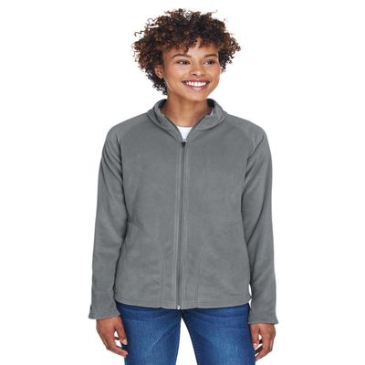Team 365 Ladies' Campus Microfleece Jacket 2XL SPORT GRAPHITE