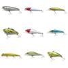 4044 Big One 9 Pieces Fishing Lures Crankbait Freshwater Saltwater Hard Baits Diving Topwater Floating Bass Lots 0617 view 1
