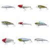 4044 Big One 9 Pieces Fishing Lures Crankbait Freshwater Saltwater Hard Baits Diving Topwater Floating Bass Lots 2802 view 1