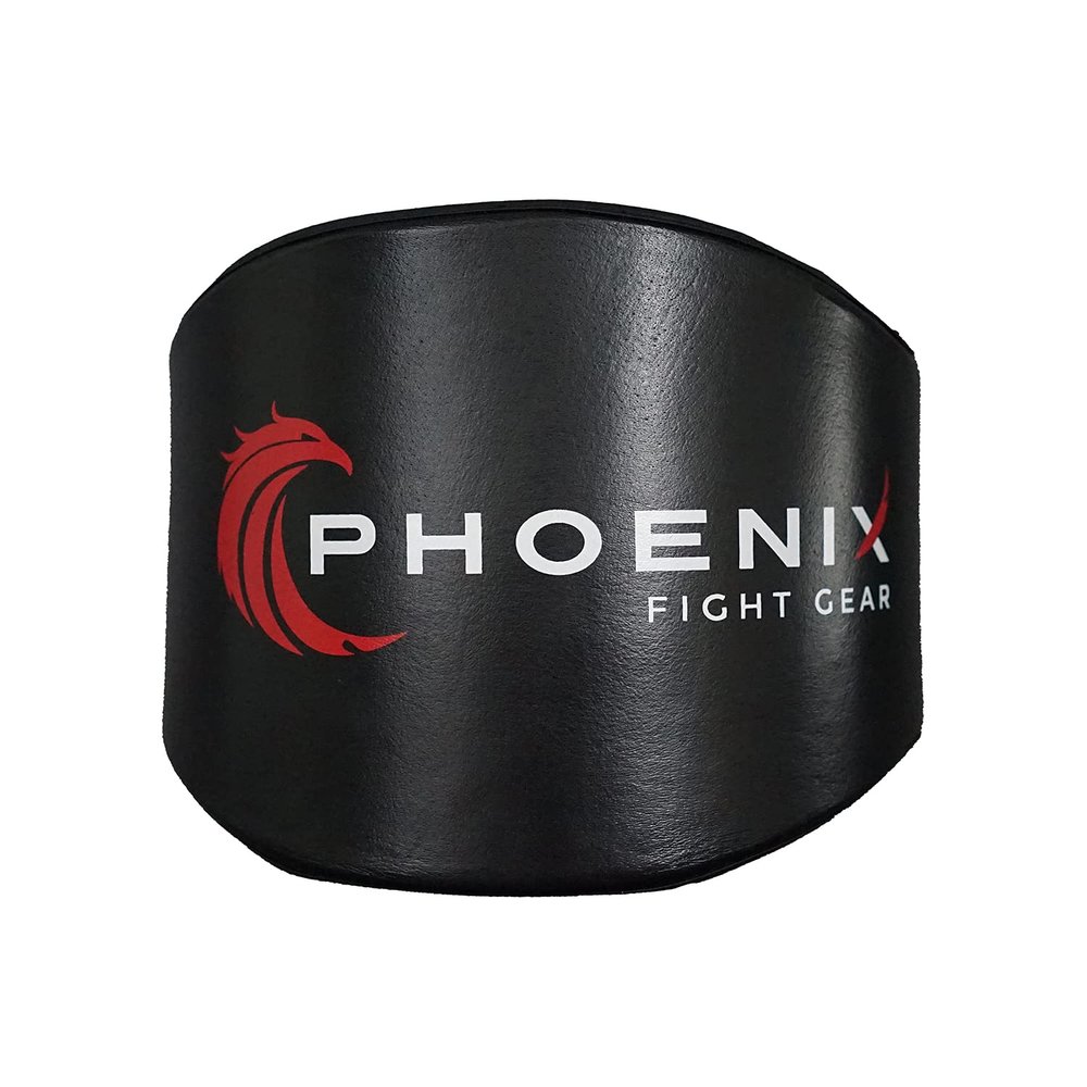 Phoenix Fight Gear Flight Belly Protector Boxing Body Protector, MMA Training Equipment and Sparring Gear, in Adult Sizes (Black, Large)