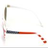 USA American Flag Female Slim Cateye Vintage Reading Sunglasses Women Teen (Ice Mirror) view 3