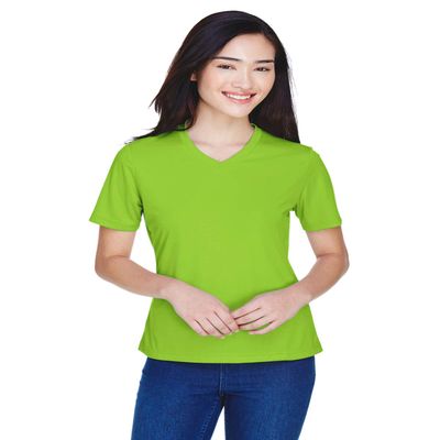 Team 365 Ladies' Zone Performance T-Shirt M ACID GREEN