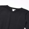 Amazon Essentials Unisex Kids' School Uniform Cotton V-Neck Sweater, Black Heather, Large view 3