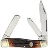 Rough Rider Large Stockman Brown Stag Bone RR1799 view 1
