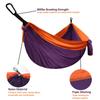 Gold Armour Camping Hammock - XL Double Hammock Portable Hammock Camping Accessories Gear for Outdoor Indoor with Tree Straps, USA Based Brand (Purple and Orange) view 2