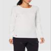 Sivvan Scrubs for Women - Long Sleeve Comfort Underscrub Tee 3-Pack - S85003 - Marl Gray - M view 3