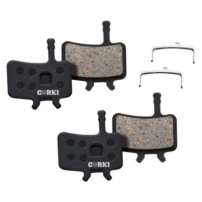 2 Pairs Bicycle Semi-Metallic Disc Brake Pads for Avid BB7 Juicy 3 5 7