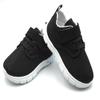 Bless Children Toddler Sneakers  Wide Toe Box Barefoot Shoes for Boys & Girls, Breathable Mesh, Lightweight Non-Slip Walking & Running Shoes,Black1203.Size 5 view 1