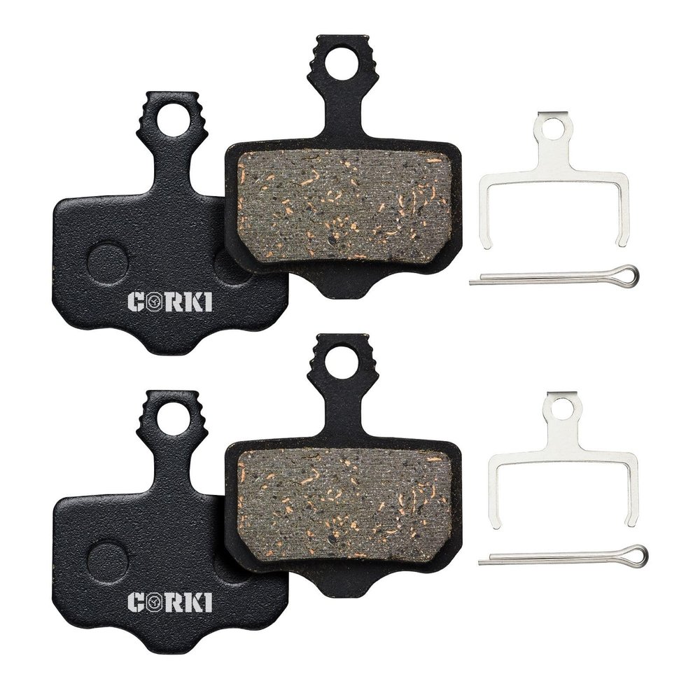 2 Pairs Semi-Metallic Disc Brake Pads for Avid Elixir 1 3 5 7 9 R ER CR Mag Level TL T Sram XX X7 X9 XXWC DB1 DB3 DB5