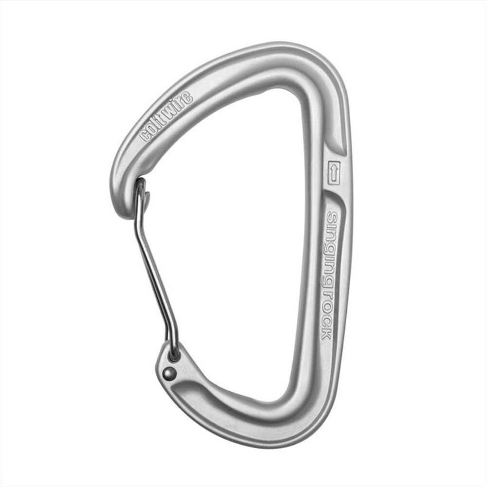 Singing Rock Colt Wire Straight Carabiner Silver