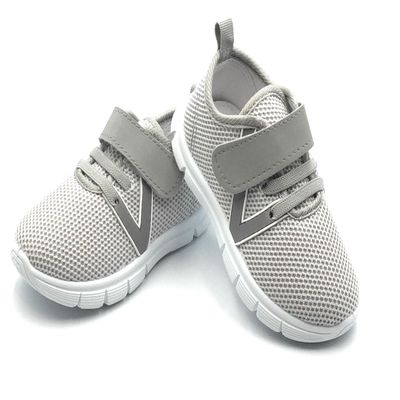 Bless Children Toddler Sneakers  Wide Toe Box Barefoot Shoes for Boys & Girls, Breathable Mesh, Lightweight Non-Slip Walking & Running Shoes,Grey1210.Size 4
