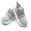 Bless Children Toddler Sneakers  Wide Toe Box Barefoot Shoes for Boys & Girls, Breathable Mesh, Lightweight Non-Slip Walking & Running Shoes,Grey1210.Size 4 view 1