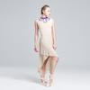 117141017 Quality Water Drop Dance Leotards Ballet Leotards for Women (Nude+Royal Blue, Meduim) view 2
