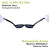 Pro Acme Kids Polarized Sunglasses, Flexible TPEE Frame Shades for Toddler Girls Boys, Ages 3-12 (F1 Black) view 4