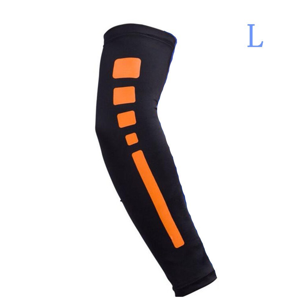 coinbuylot 2Pcs Elastic Tattoo Sleeve Cover Light Tattoo Cover Up Arm Forearm Band 4Colors (Black, L)