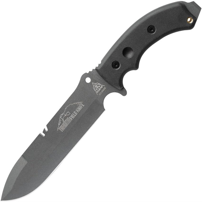 Tops TAHO-BC-TNS Tahoma Field Knife Black Canva