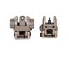 Sniper Polymer Front and Rear Sight Combo Set, Desert Camo Flip Up Back Up Iron Sights view 2