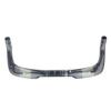 UPANBIKE Fixed Gear Bike Handlebar T800 Carbon Fiber 31.8mm*400mm/420mm/440mm Bullhorn Rest Bar TT Bar Glassy Black Matt Black (Glassy Black, 400mm*31.8mm) view 1