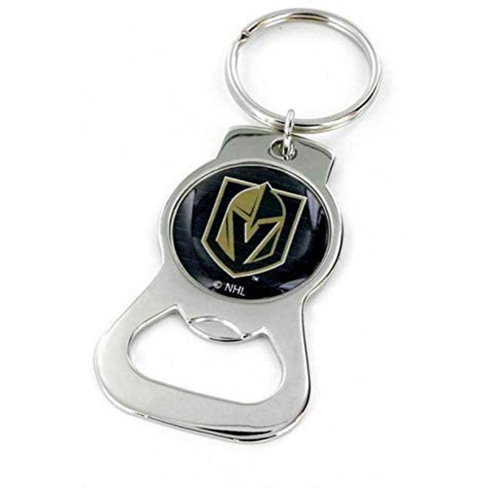 Aminco NHL Vegas Golden Knights Bottle Opener Keychain