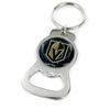 Aminco NHL Vegas Golden Knights Bottle Opener Keychain view 1