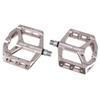 HT Components Grey ANS10 Supreme Platform Evo Bike Pedals Pair 9/16" view 1