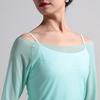 117120106 Mesh Top Ballet Warm Ups Ballet Tops (Green) view 3