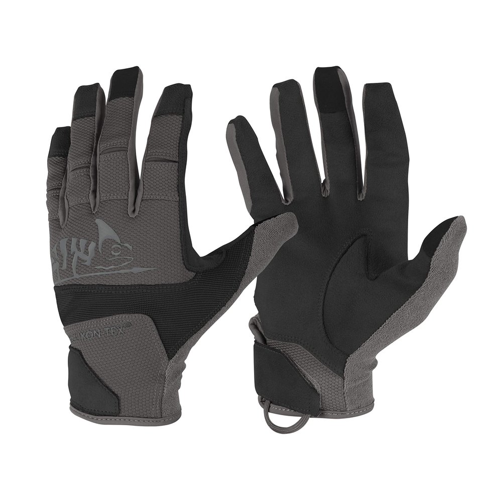 Helikon-Tex Range Line, Range Tactical Gloves, Black/Shadow Grey, Small/Regular