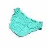 Malinsa Women's Ruffle Wavy Bikini Bottom Low Rise Hipster Allure Swimsuit (Green, XL) view 4