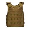 UNISTRENGH Mini Tactical Premium Beer Military Vest Bottle Beer Vest Molle with Adjustable Straps Cooler Beverage Holder for 12oz or 16oz Cans and Bottles, Coyote Brown view 3