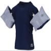 Otter Wings Kids Floaties (Water Wings) / UPF Swim Shirt Combo Swim Aid (Navy Blue, 2-4yrs) view 1