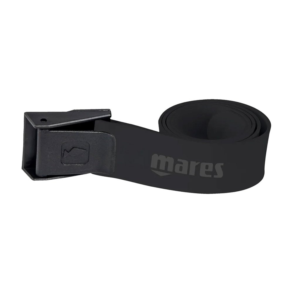 Mares Elastic Belt with Quick-Release Nylon Buckle 425812 - Scuba Diving Gear 140cm Long Adjustable Dive Belt, Black