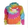 JANT girl Crew Tie Dye Sweatshirt - Rowing Chick Logo (Pastel Twist, YM) view 1