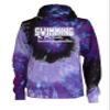 JANT girl Swimming Tie Dye Sweatshirt - Swimmer Logo (Purple Twist, YM) view 1