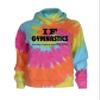 JANT girl Gymnastics Tie Dye Sweatshirt - If Gymnastics were Easy (Pastel Twist, L) view 1