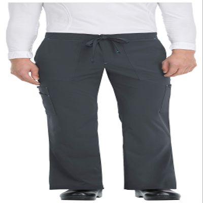 KOI Basics for Men 605 Luke Pant (Charcoal, X-Small Short)