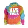 JANT girl Gymnastics Tie Dye Sweatshirt - Stacked Logo (Pastel Twist, YM) view 1