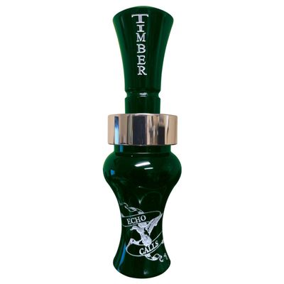 ECHO CALLS INC 77766 Timber Duck Acrylic Dark Green Single Reed