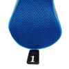 Andux 5pcs/Set Mesh Golf 460cc Driver Fairway Wood Club Head Covers Long Neck with No. Tags Black/Blue view 4