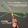 Cannon Sports Gymnastics Wand for Dancing, Cheerleading, Olympic Tournament, & Artistic Competitions (Green) view 4