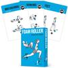NewMe Fitness Foam Roller Workout Cards, Instructional Fitness Deck for Women & Men, Beginner Fitness Guide to Training Exercises at Home or Gym view 1