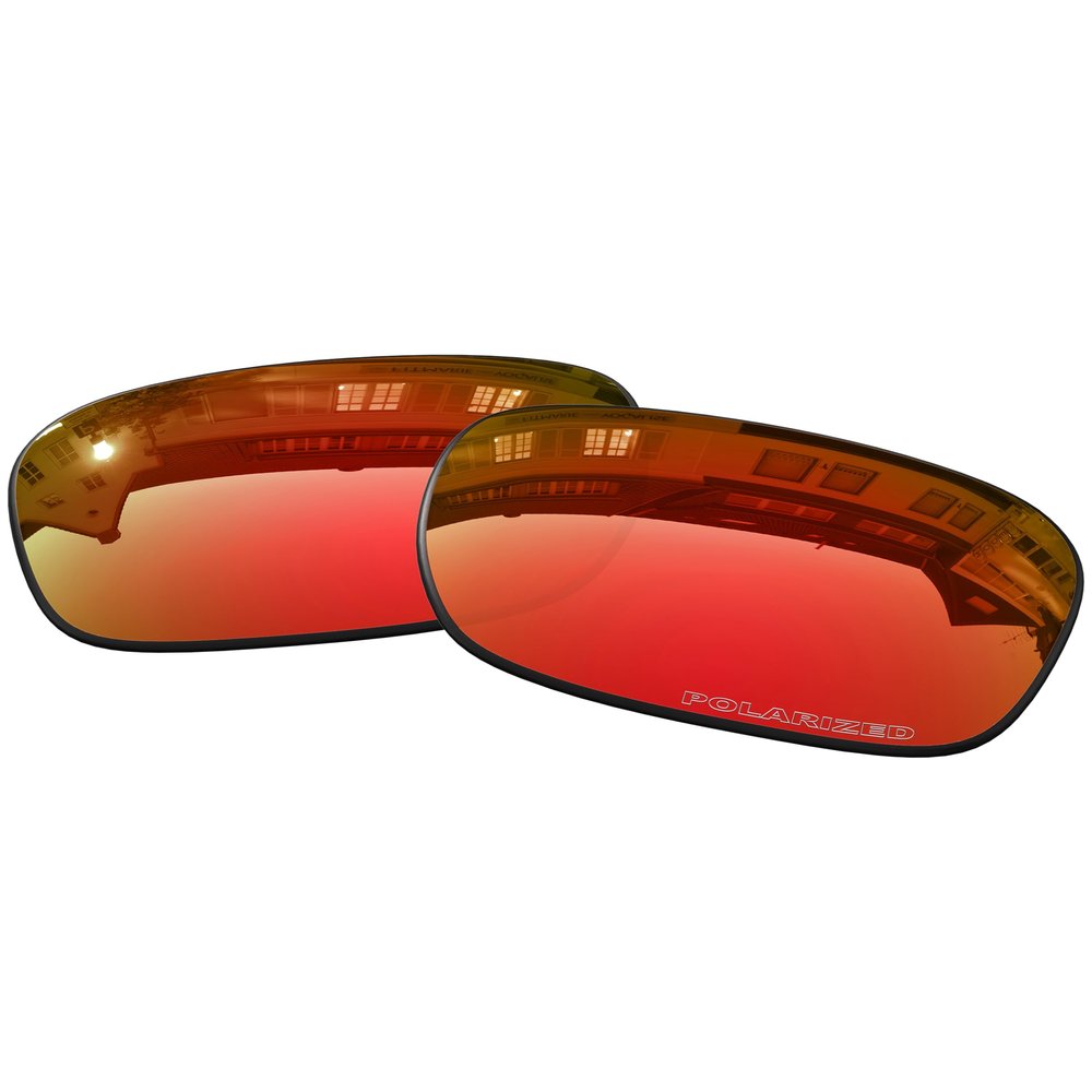 OOWLIT Replacement Lenses Compatible with Oakley TwoFace OO9189 Sunglass Fire Polarized