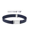 Buyless Fashion Kids Boys Toddler Adjustable Elastic Belt With Magnetic Buckle - 4 Pack - 5100-Navy view 2