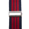 Buyless Fashion Kids Boys Toddler Adjustable Elastic Belt With Magnetic Buckle - 4 Pack - 5100-BLK/CHR/NVY/NVY-RED view 3