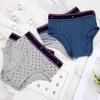 Buyless Fashion Boys Brief in Assorted Colors Soft Cotton Underwear 4 Pack - BS18-BC-1-2 view 4